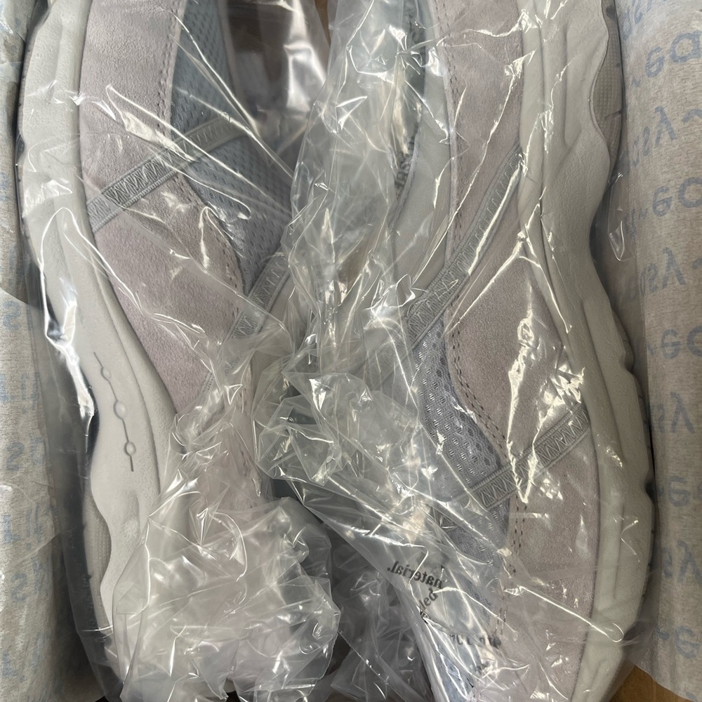 Gray Athletic Sneakers Easy Spirit Argyle Mesh Clogs 8M